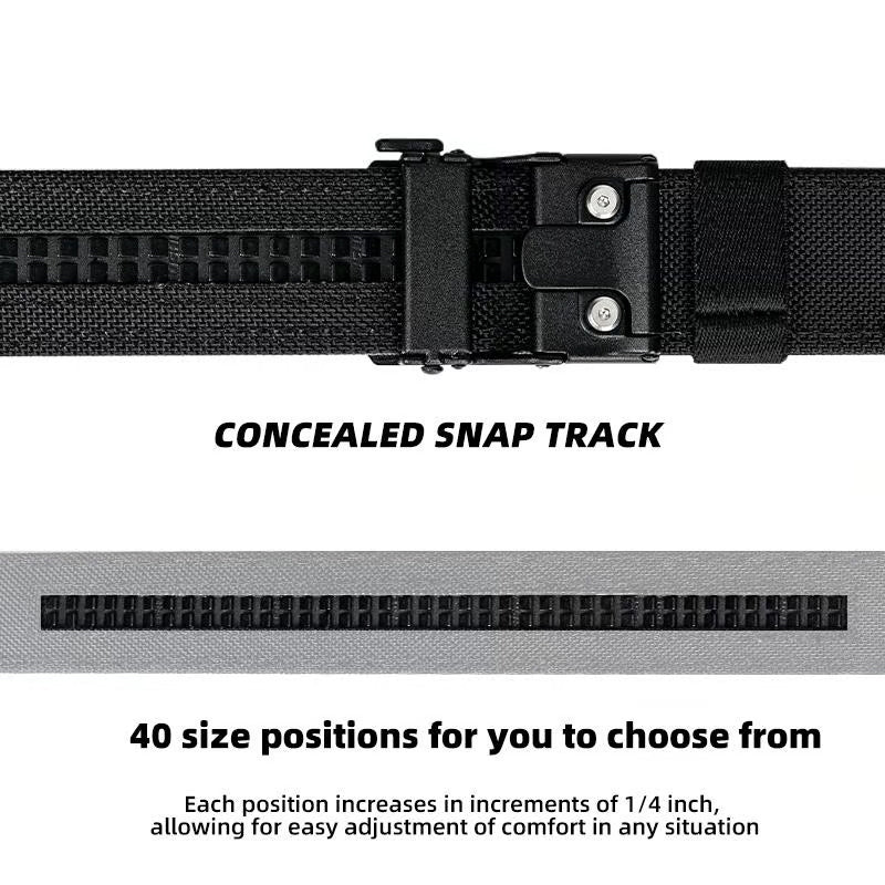 Automatic Buckle Stretch Nylon Belt For Men - Image 7