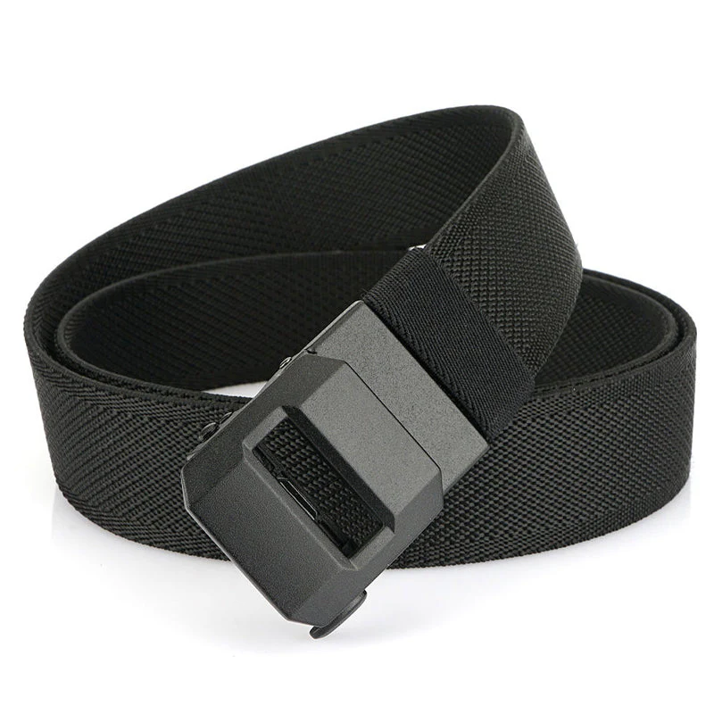 Automatic Buckle Stretch Nylon Belt For Men - Image 9