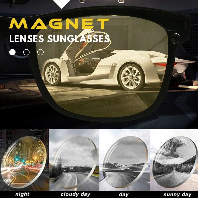 ✨Limited Time Offer✨ Replaceable lens 6 -in -1 Sunglasses Set - Image 3