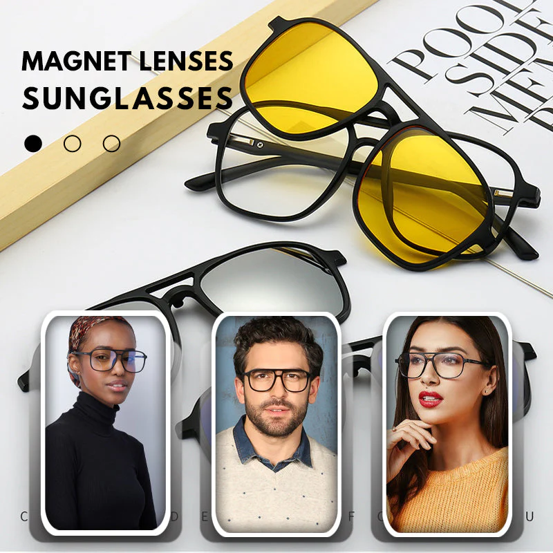 ✨Limited Time Offer✨ Replaceable lens 6 -in -1 Sunglasses Set - Image 8