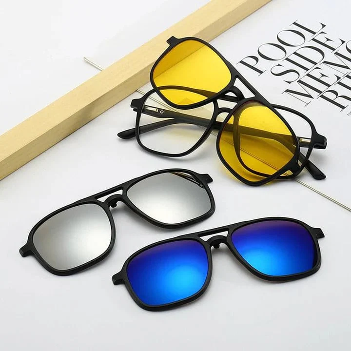✨Limited Time Offer✨ Replaceable lens 6 -in -1 Sunglasses Set - Image 9