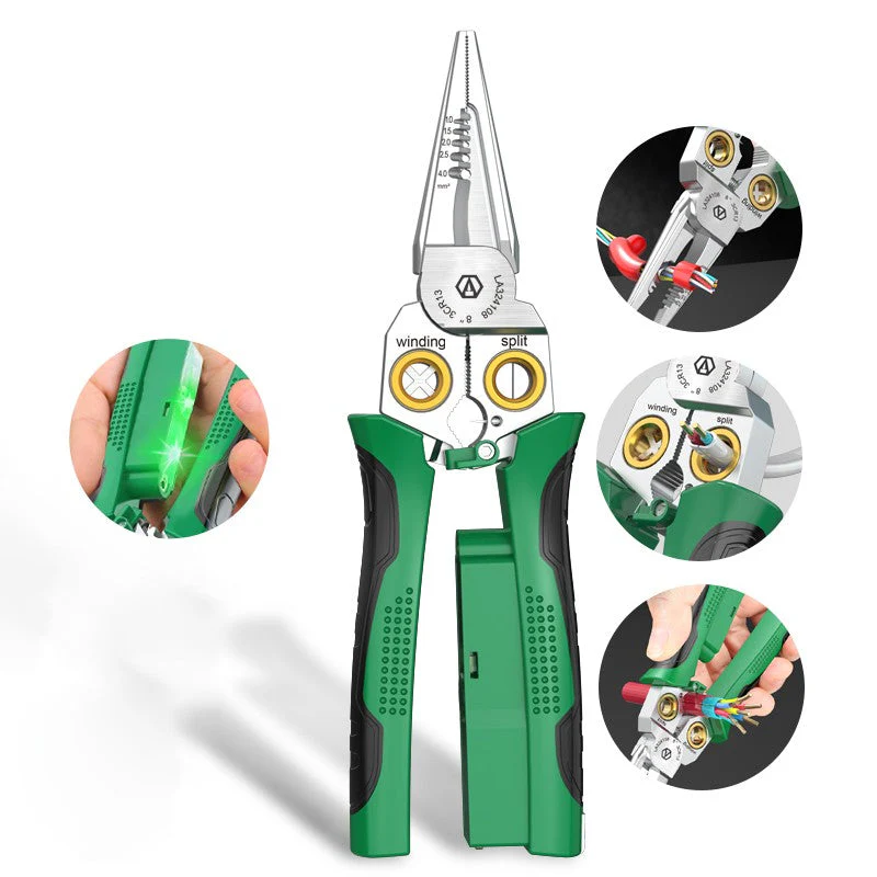 🔥8-in-1 Multifunctional Wire Cutter Scissors with Electrical Test - Image 9
