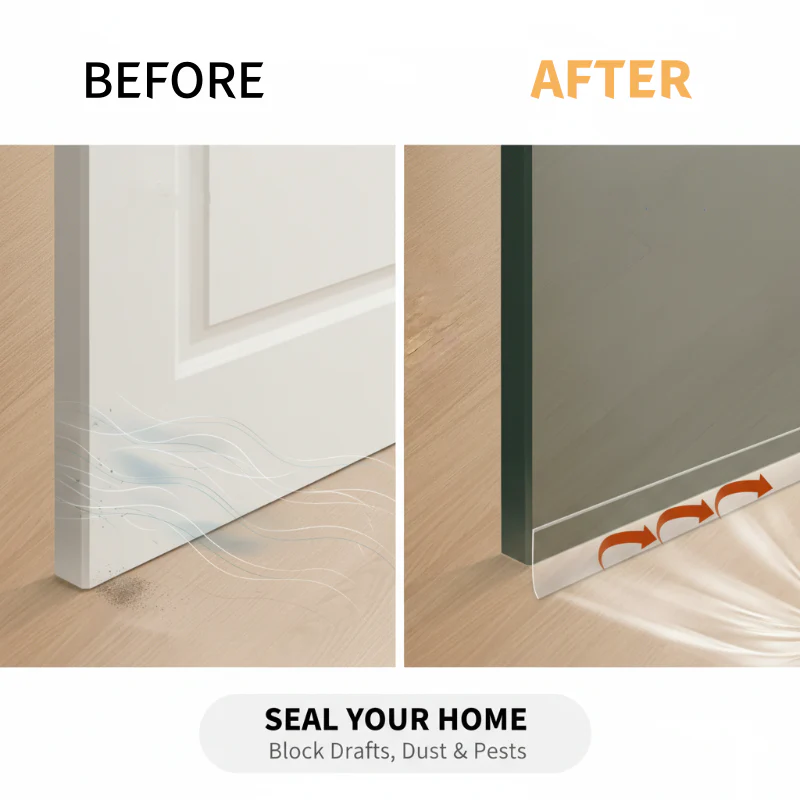 Self-Adhesive Weather Stripping for Doors & Windows - Image 2