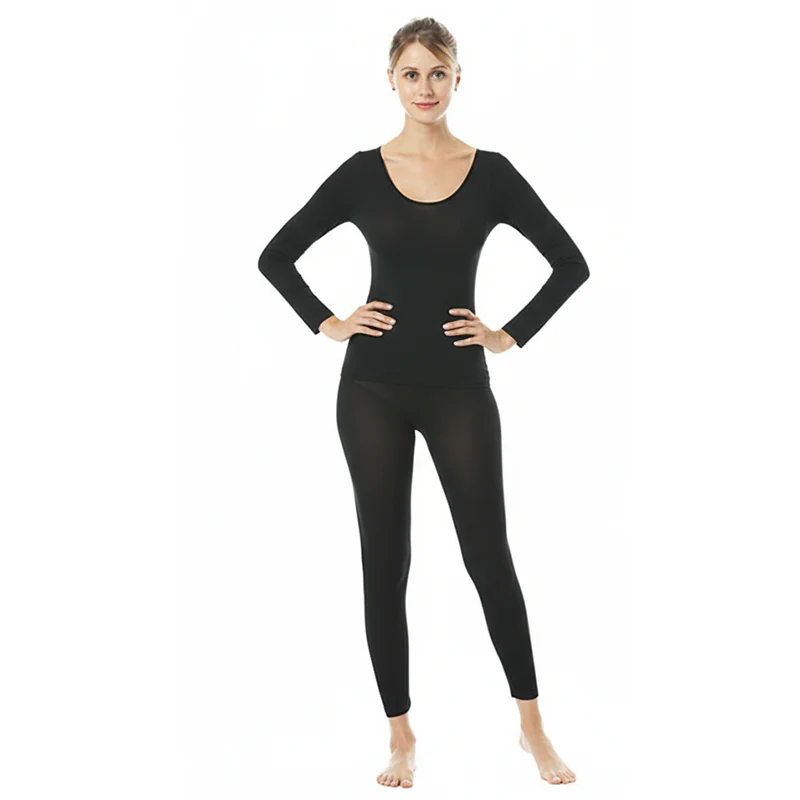 Seamless Elastic Thermal Inner Wear - Image 13