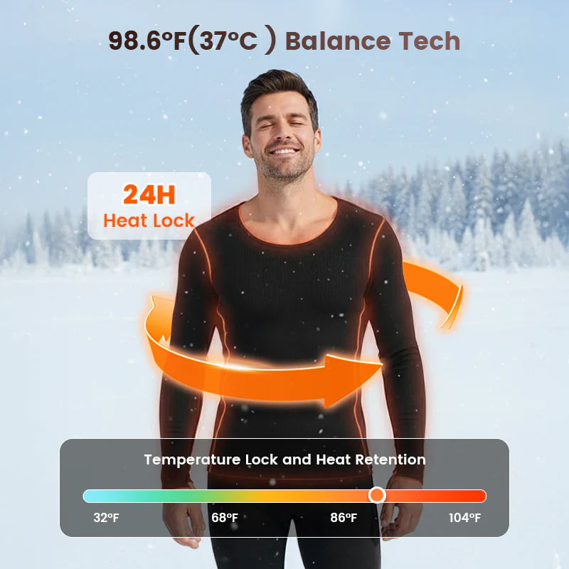Seamless Elastic Thermal Inner Wear - Image 3