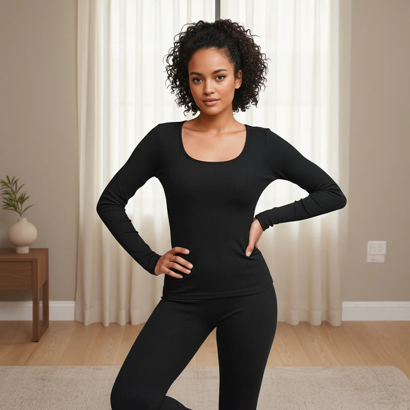 Seamless Elastic Thermal Inner Wear - Image 6
