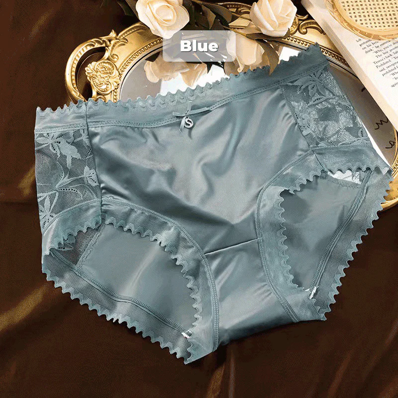 🔥Buy 1 Get 1 Free⏳Women's Ice Silk Seamless Lace Bow Knot Panties - Image 13