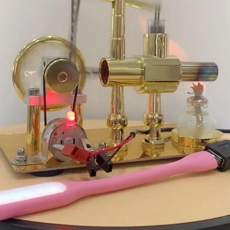 Hot Air Stirling Engine Power Generator Model Kit - Image 4