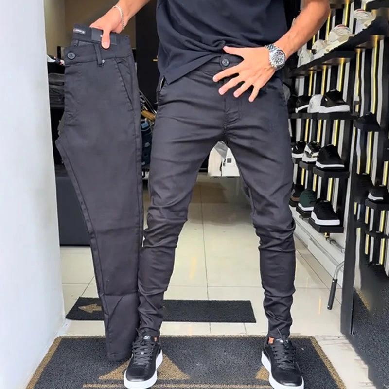 🎉50% OFF🎉—Men’s Slim-Fit Casual Solid Color Pants - Image 6