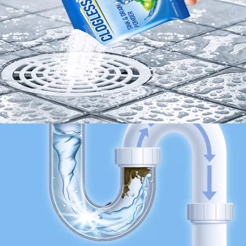 🧼 BUY 1 GET 1 FREE! ✨ Kitchen Drain Unclogging Powder - Dissolves Grease & Residues Instantly with Natural Enzyme Formula 🚰💨 - Image 5