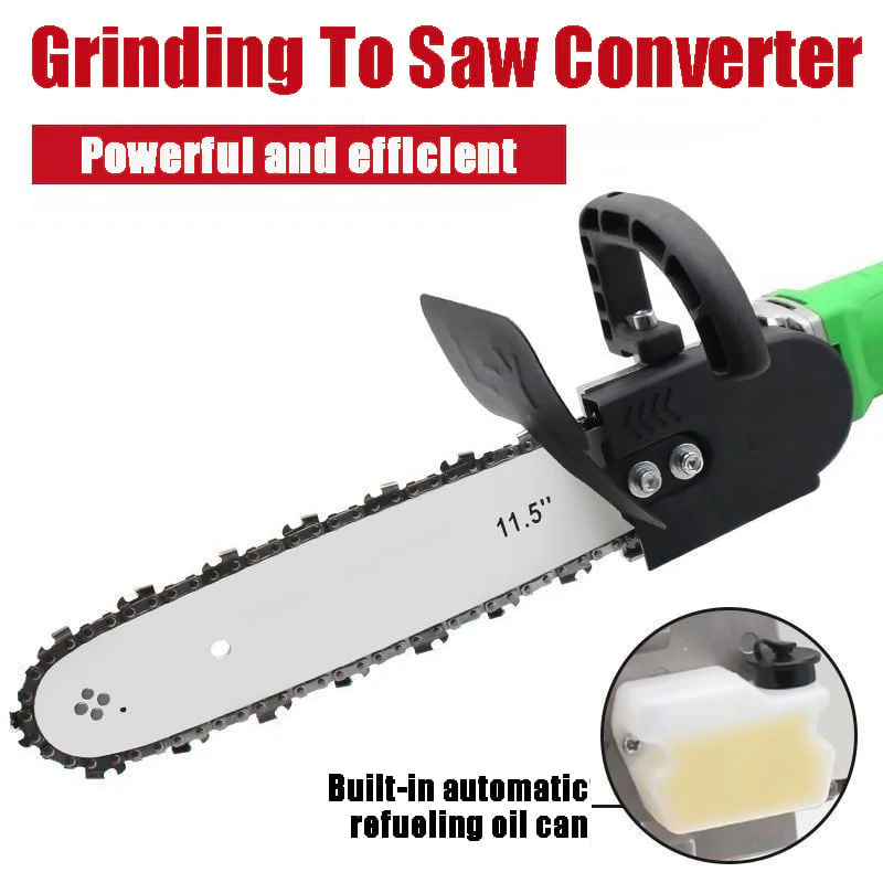 🔥Hot Sale 50% OFF🔥Angle Grinder Converted Electric Chainsaw Kit