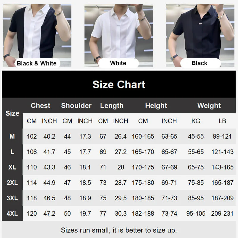 ⏳Men’s Business Casual Patchwork Shirt - Image 10