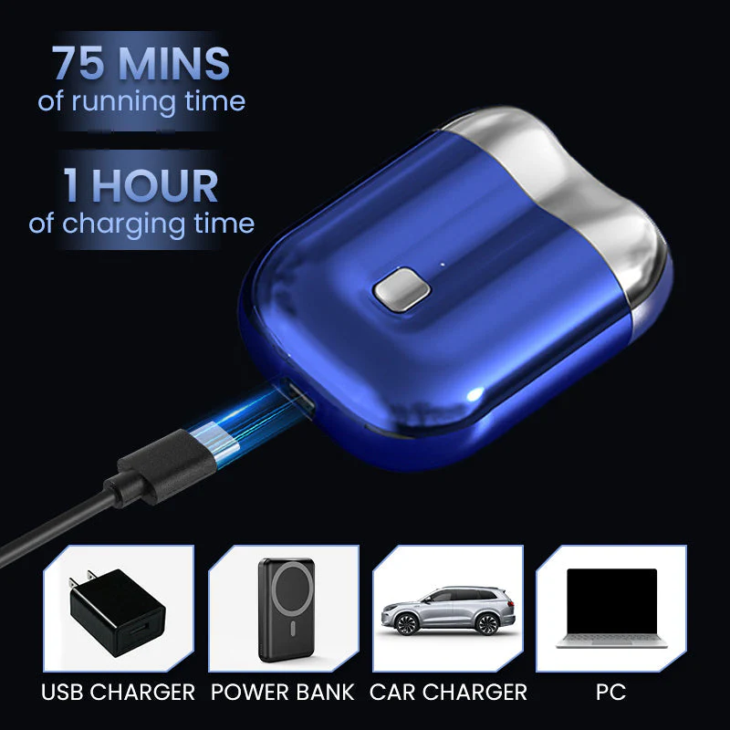 🔥2025 New Upgrade Pocket Shaver USB Mini Shavers - Image 10