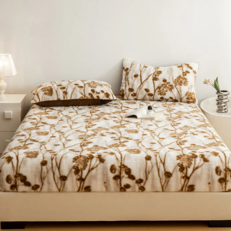 🎅Xmas Sales🎄Soft Leopard Print Fitted Sheet - Image 15
