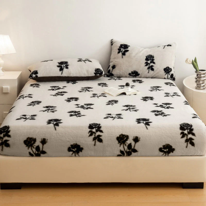 🎅Xmas Sales🎄Soft Leopard Print Fitted Sheet - Image 3