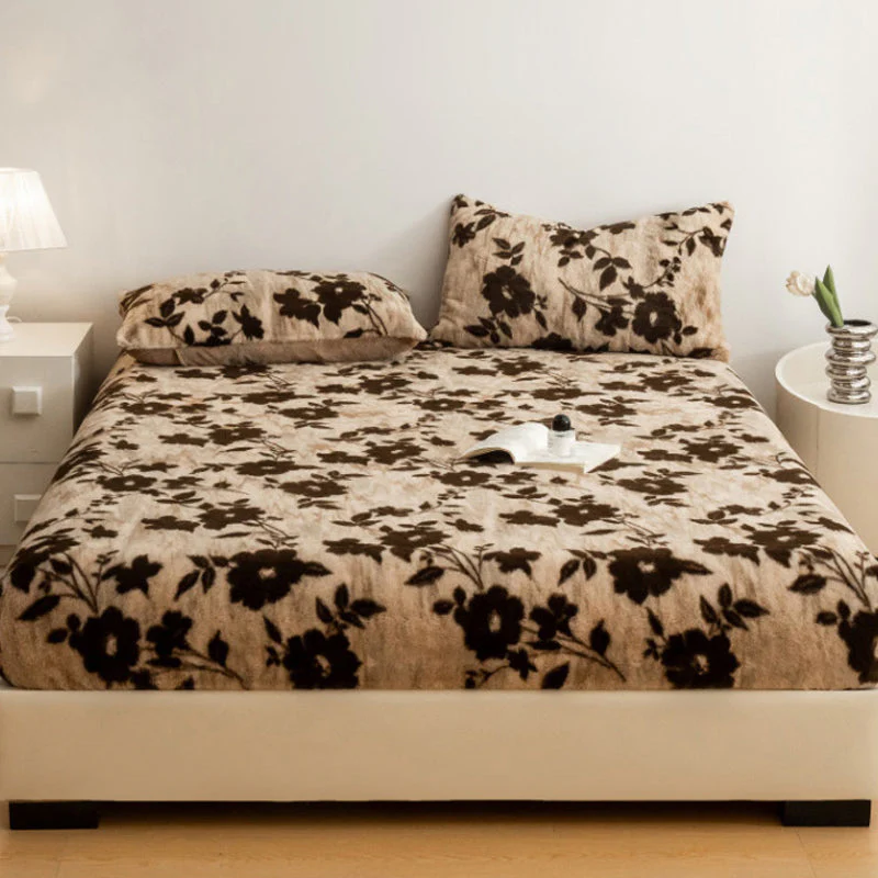 🎅Xmas Sales🎄Soft Leopard Print Fitted Sheet - Image 4