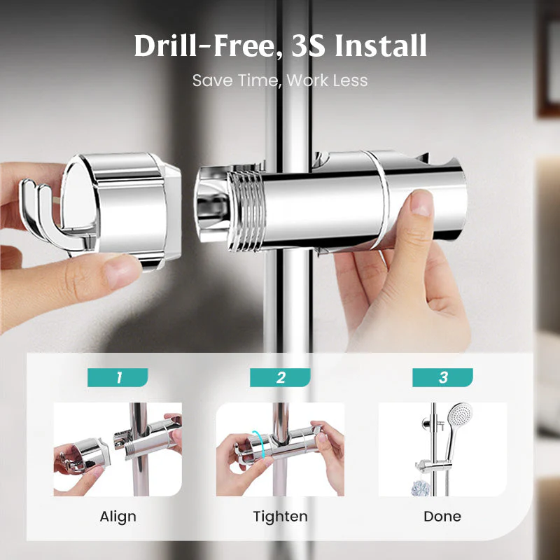Hand shower holder without drilling - Image 3