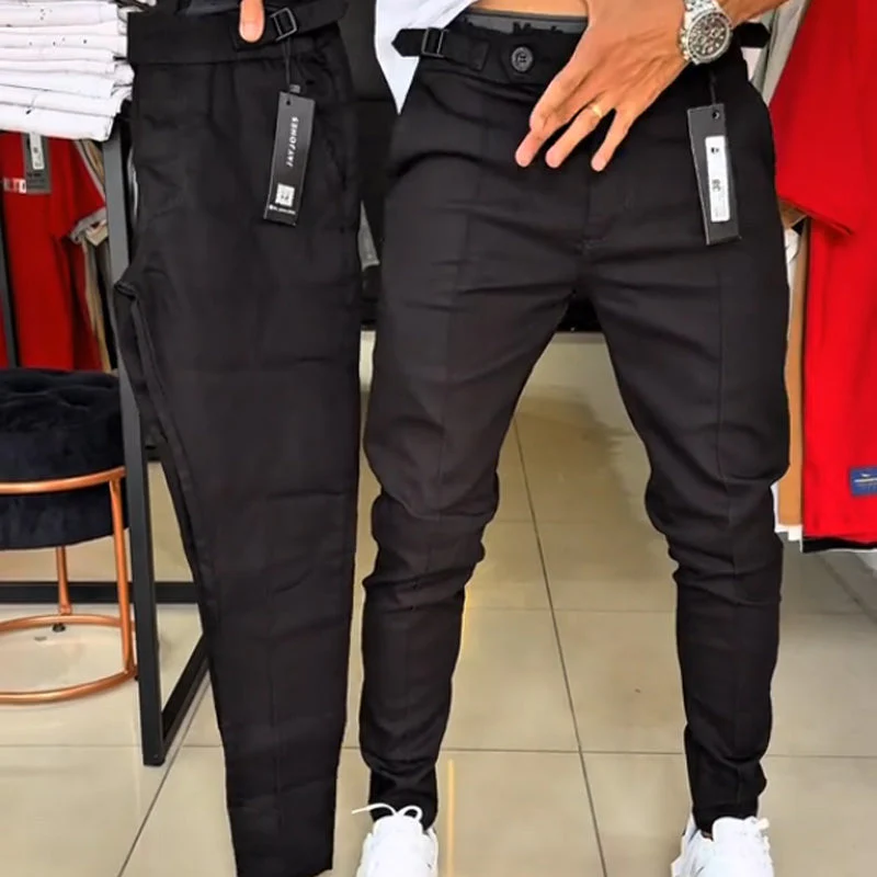 ⏳Time-Limited Special⏰Men's Slim-Fit Pants with Adjustable Waist - Image 5