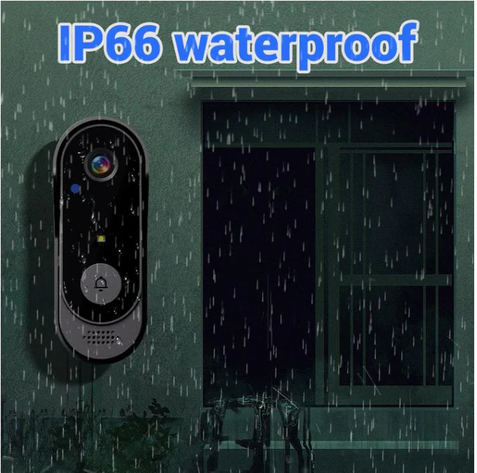 🔥New Year's Special Offer 50%OFF🎉Wireless doorbell camera: 1080P, 170° angle, 4.3-inch screen, IPX65 outdoor waterproof, night vision - Image 5