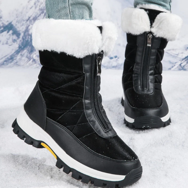 ⏳Limited-time 50% off⏰Women’s Non-Slip Warm Zipper Snow Boots👢 - Image 9