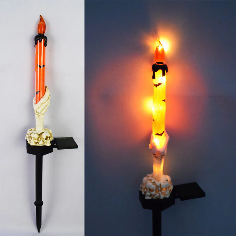 Best Gift*Solar Light Halloween Ghost Hand Candle Outdoor Floor Lamp - Image 6