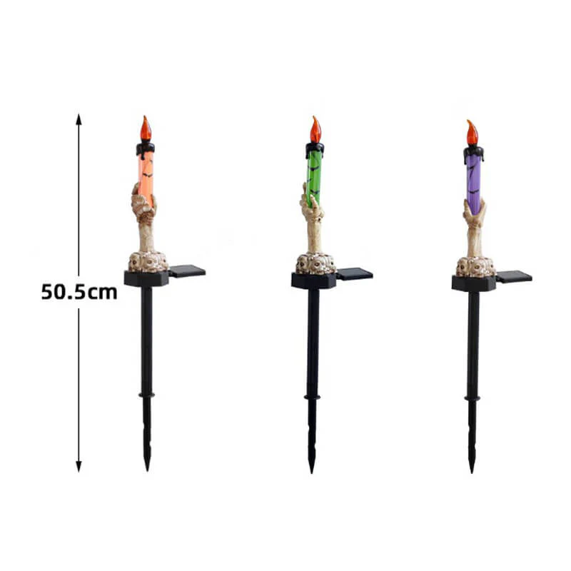Best Gift*Solar Light Halloween Ghost Hand Candle Outdoor Floor Lamp - Image 8