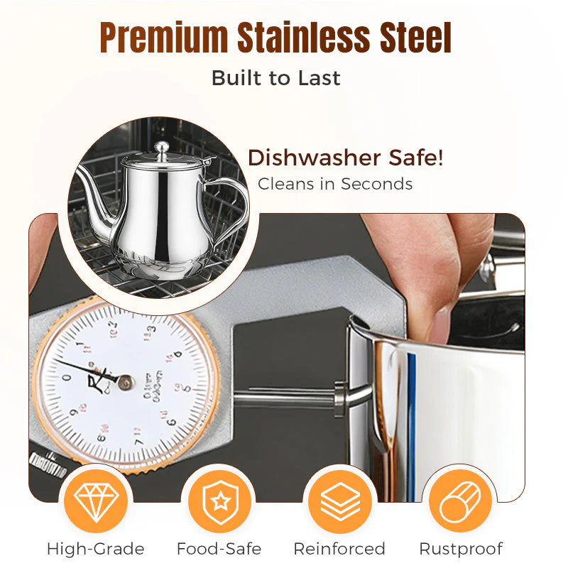 🔥Limited-Time Promotion🔥Stainless Steel Oil Filter Pot - Image 6