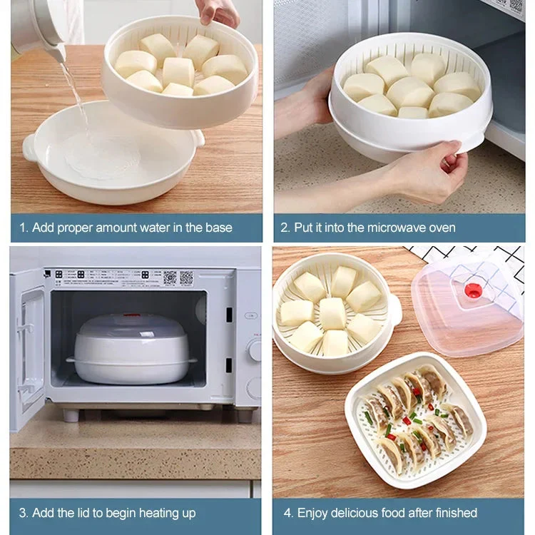🔥Hot Sale🔥Microwave Oven Steamer - Image 2