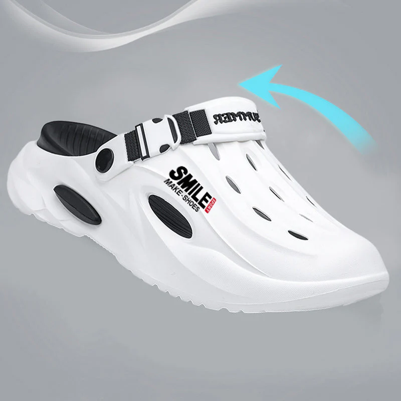 Casual Breathable Adjustable Heel Strap Shoes - Image 11