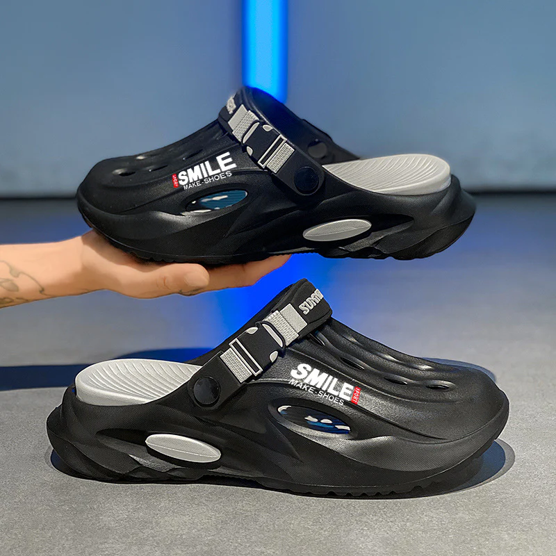 Casual Breathable Adjustable Heel Strap Shoes - Image 4