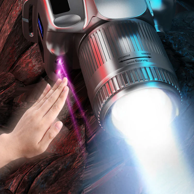 Zoomable LED Headlamp with 6 Modes & Motion Sensor - Image 3