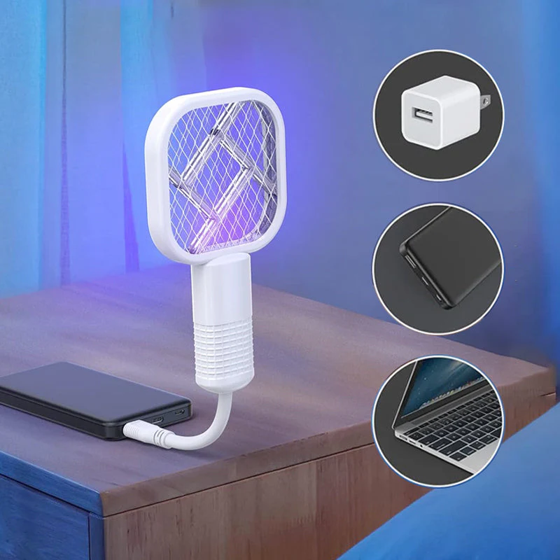 2025 New🦟USB Mini Electric Fly Swatter - Image 7