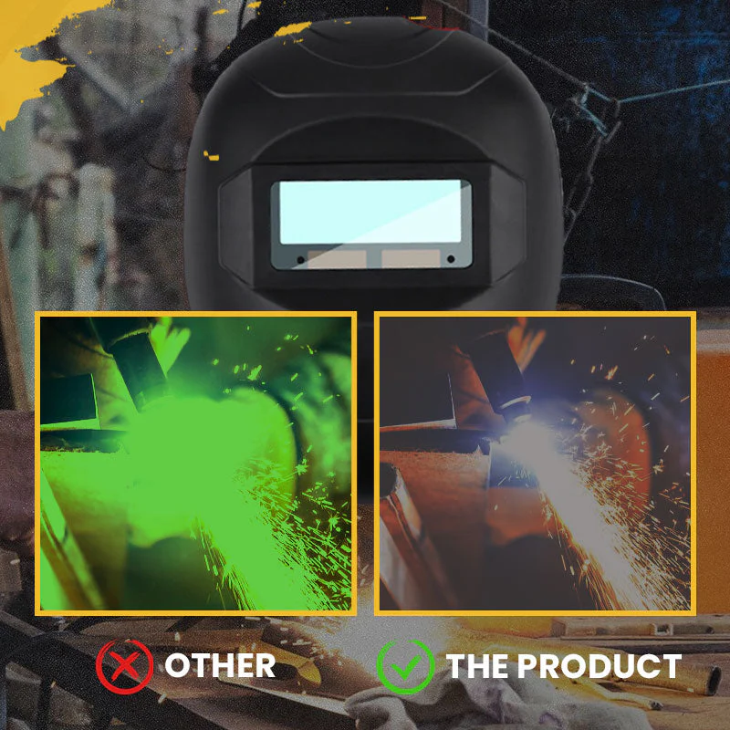 Lightweight Durable 2-In-1 Welding Mask & Safety Glasses - Image 3