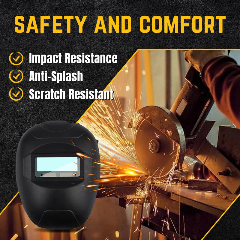 Lightweight Durable 2-In-1 Welding Mask & Safety Glasses - Image 4