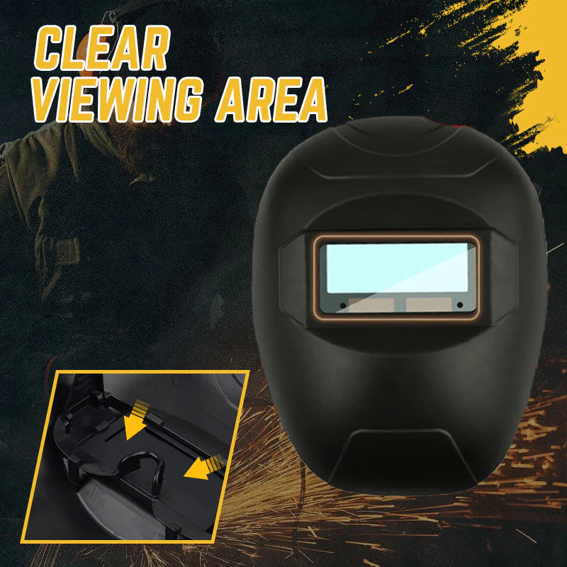 Lightweight Durable 2-In-1 Welding Mask & Safety Glasses - Image 5