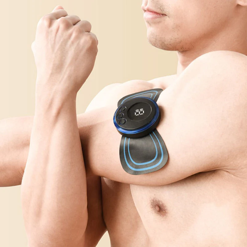Portable Massager with 8 Modes and LCD Screen - Mini Muscle Stimulator for Pain Relief - Image 11
