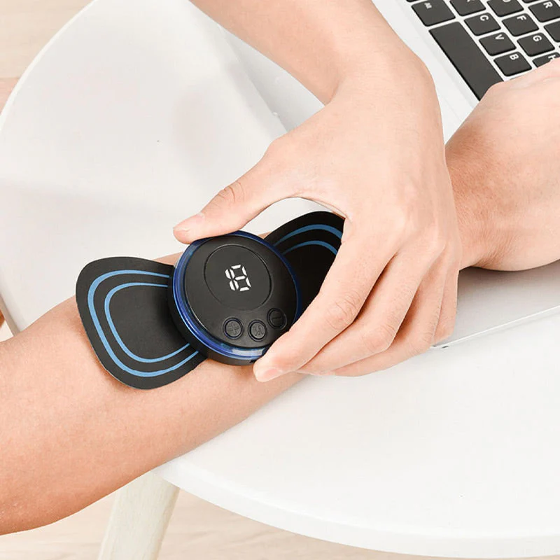Portable Massager with 8 Modes and LCD Screen - Mini Muscle Stimulator for Pain Relief - Image 14