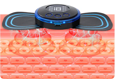 Portable Massager with 8 Modes and LCD Screen - Mini Muscle Stimulator for Pain Relief - Image 7