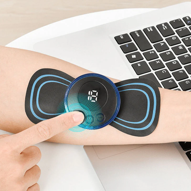 Portable Massager with 8 Modes and LCD Screen - Mini Muscle Stimulator for Pain Relief - Image 9
