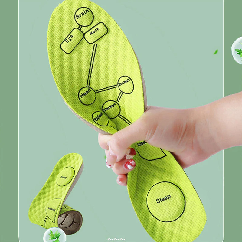 Thickened Shock Absorption Deodorizing Moisture-Wicking Insoles - Image 5