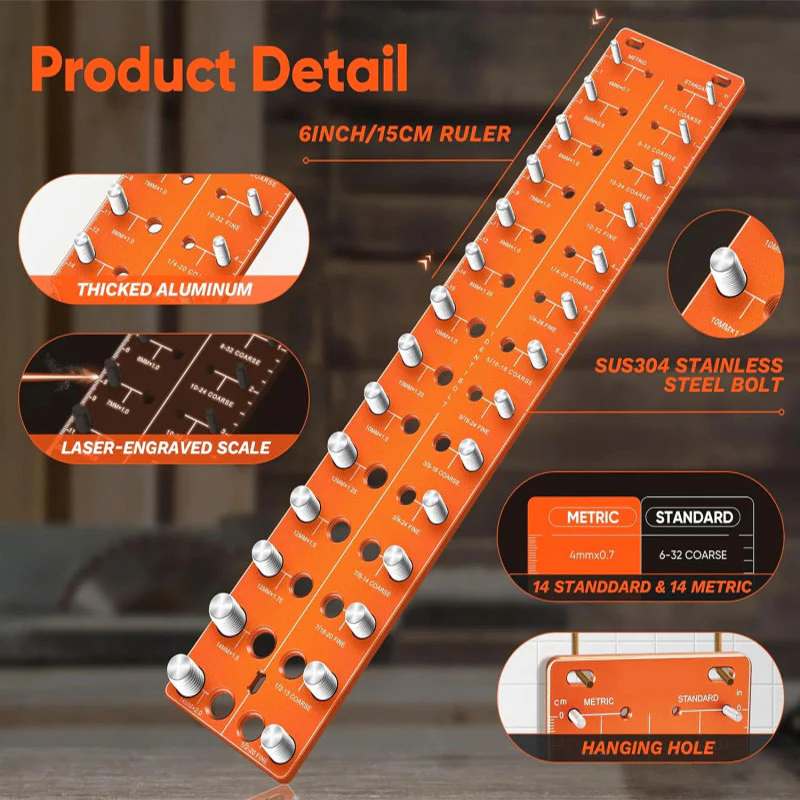 Nut and Bolt Thread Checker - 🔥Free Shipping - Image 4
