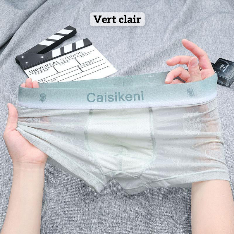 Men's Cooling Breathable Elastic Waistband Boxer Briefs - Image 13