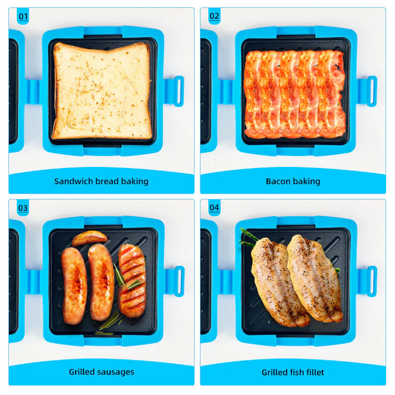 🔥2026 New Arrivals: 50% Off for a Limited Time!🔥Microwave Toaster & Sandwich Maker - Image 3