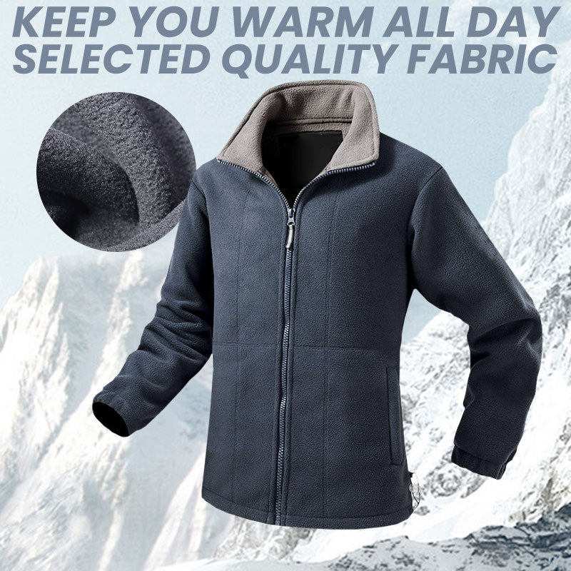 🔥Hot Sale 50% OFF🔥Free Shipping - Unisex Double Face Fleece Jacket - Image 2