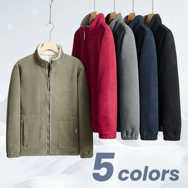 🔥Hot Sale 50% OFF🔥Free Shipping - Unisex Double Face Fleece Jacket - Image 7