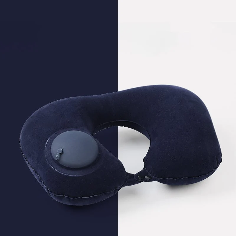 Tpu Press Inflatable U-Shaped Travel Pillow - Image 10