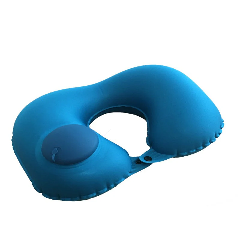 Tpu Press Inflatable U-Shaped Travel Pillow - Image 12