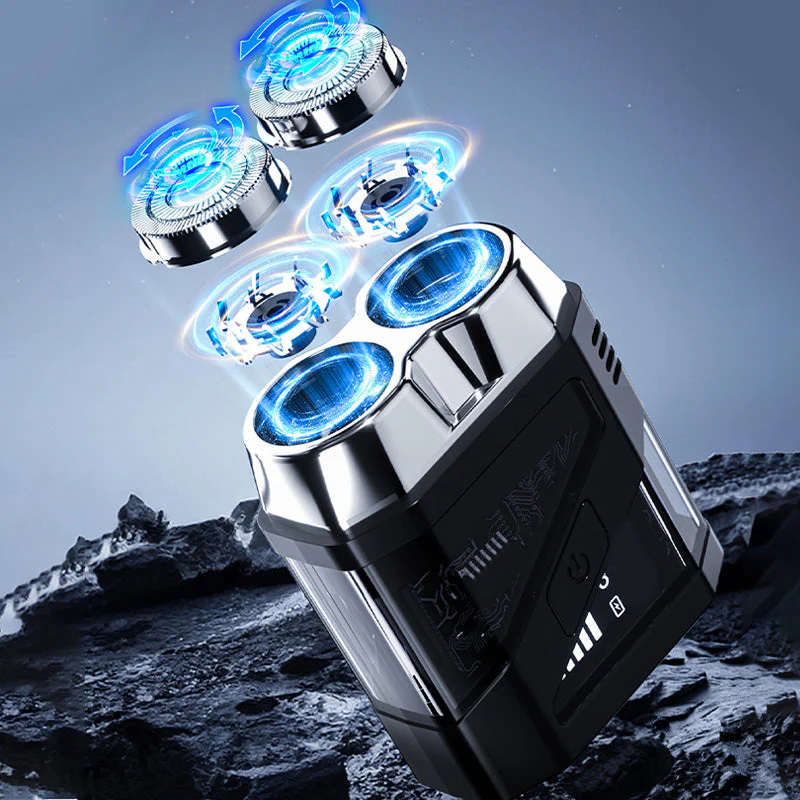 Transparent Mini Electric Shaver - IPX7 Waterproof - Image 2