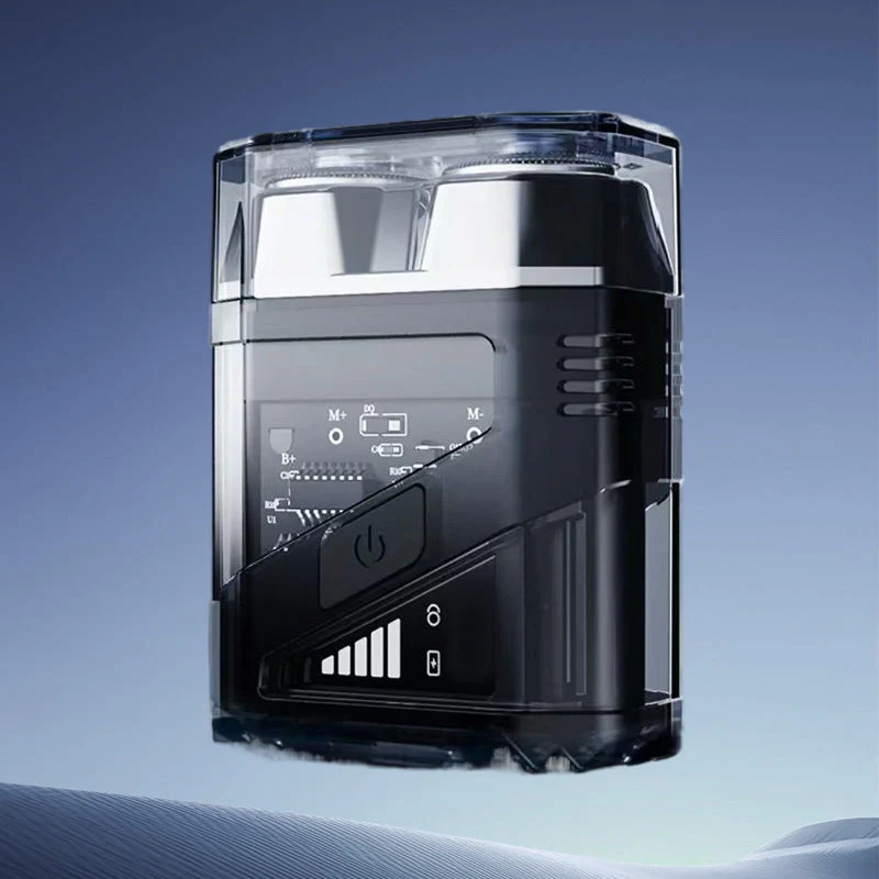 Transparent Mini Electric Shaver - IPX7 Waterproof - Image 9