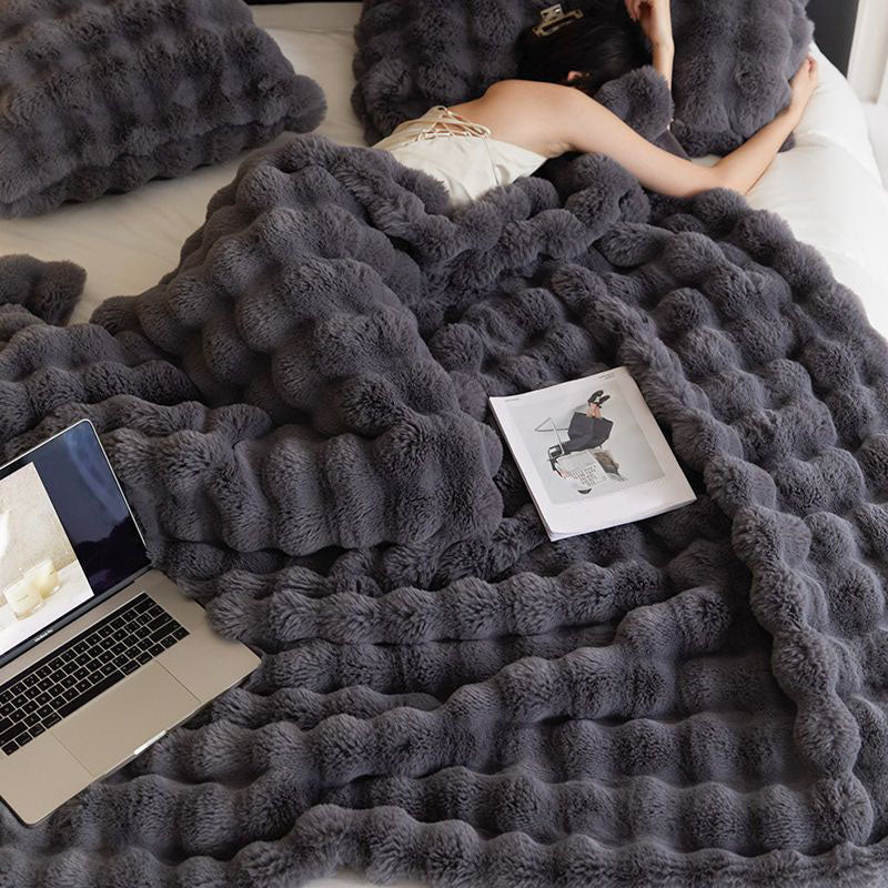 It's indispensable to keep warm at winter🎁 Soft Fluffy Blanket - Image 3